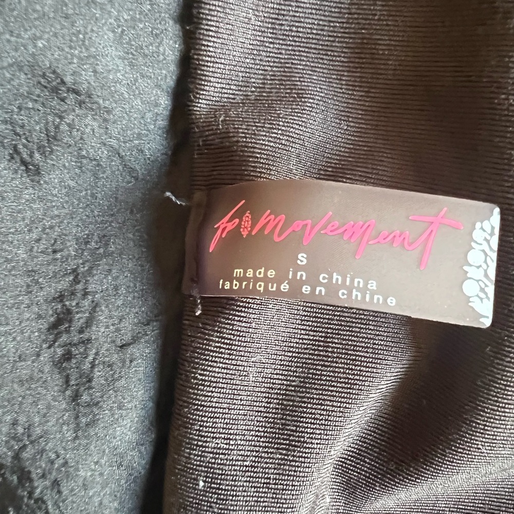 Free Peoples le Movement Black Athletic Shorts - Picture 5 of 5